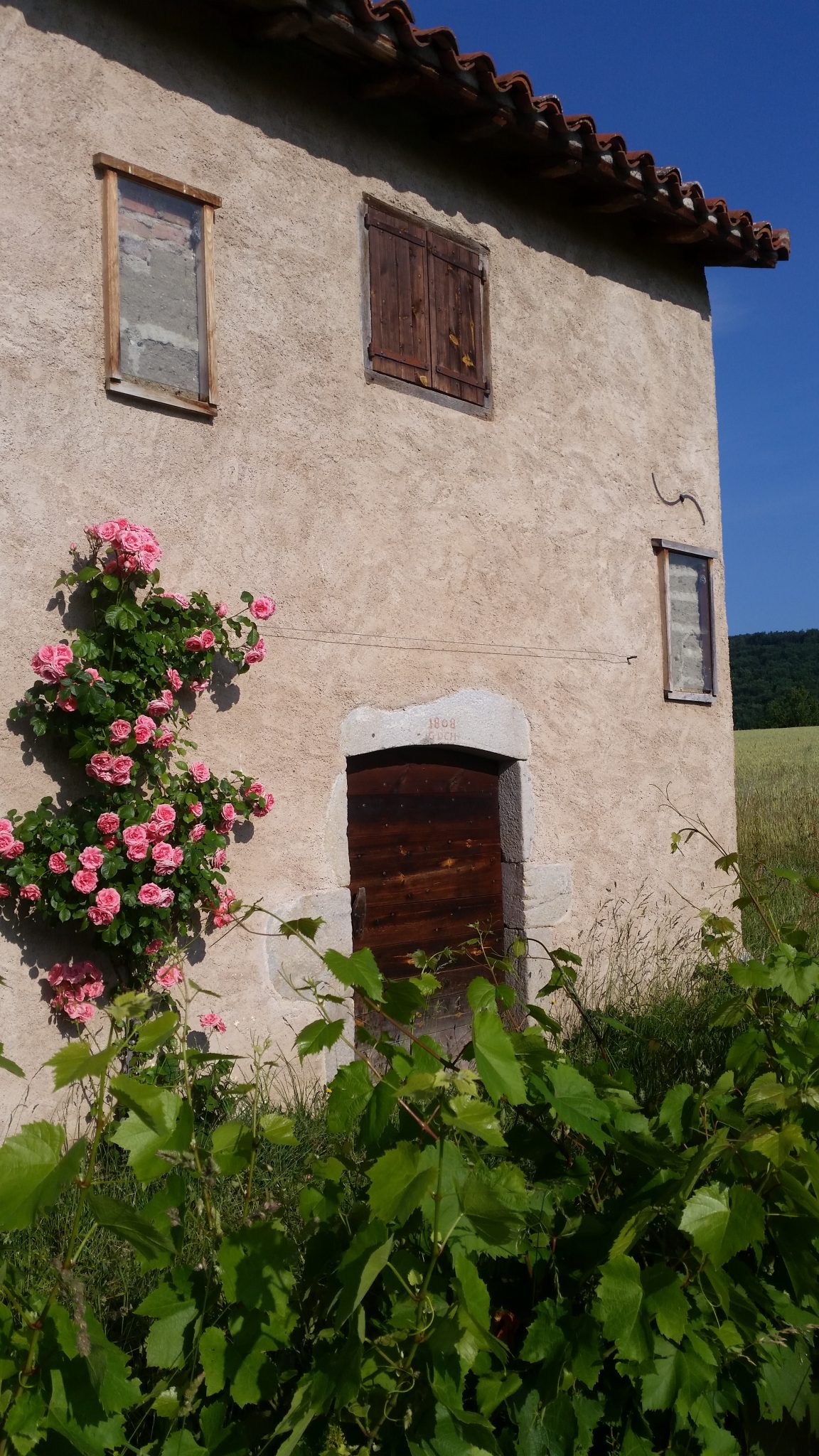 Loge de Goutailler. Chemin de Jobert. Champdieu.