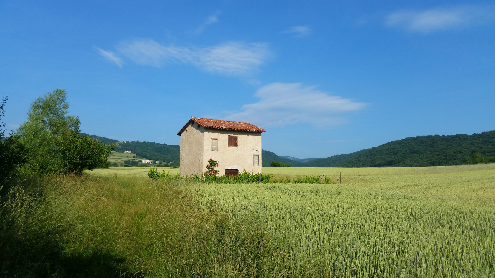 Loge de Goutailler. Chemin de Jobert. Champdieu.