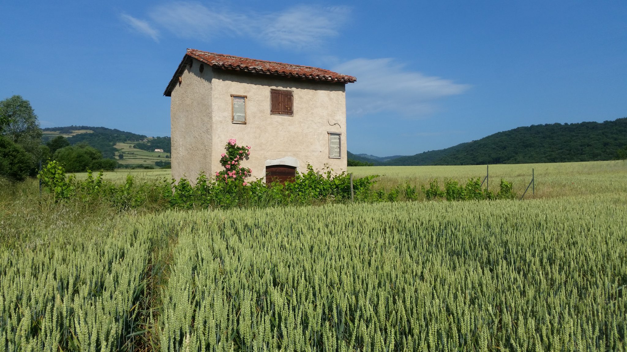 Loge de Goutailler. Chemin de Jobert. Champdieu.