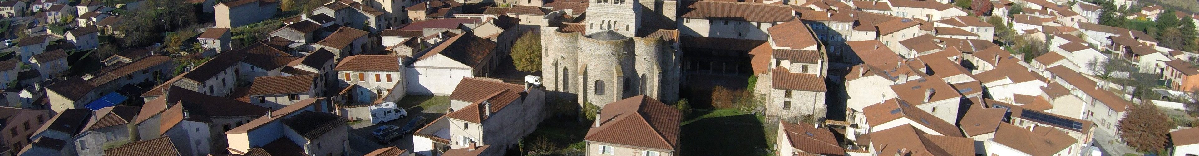 Prieuré. Vue aérienne