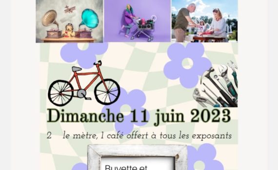vide grenier à Champdieu