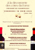 16 juin : Dégustation 