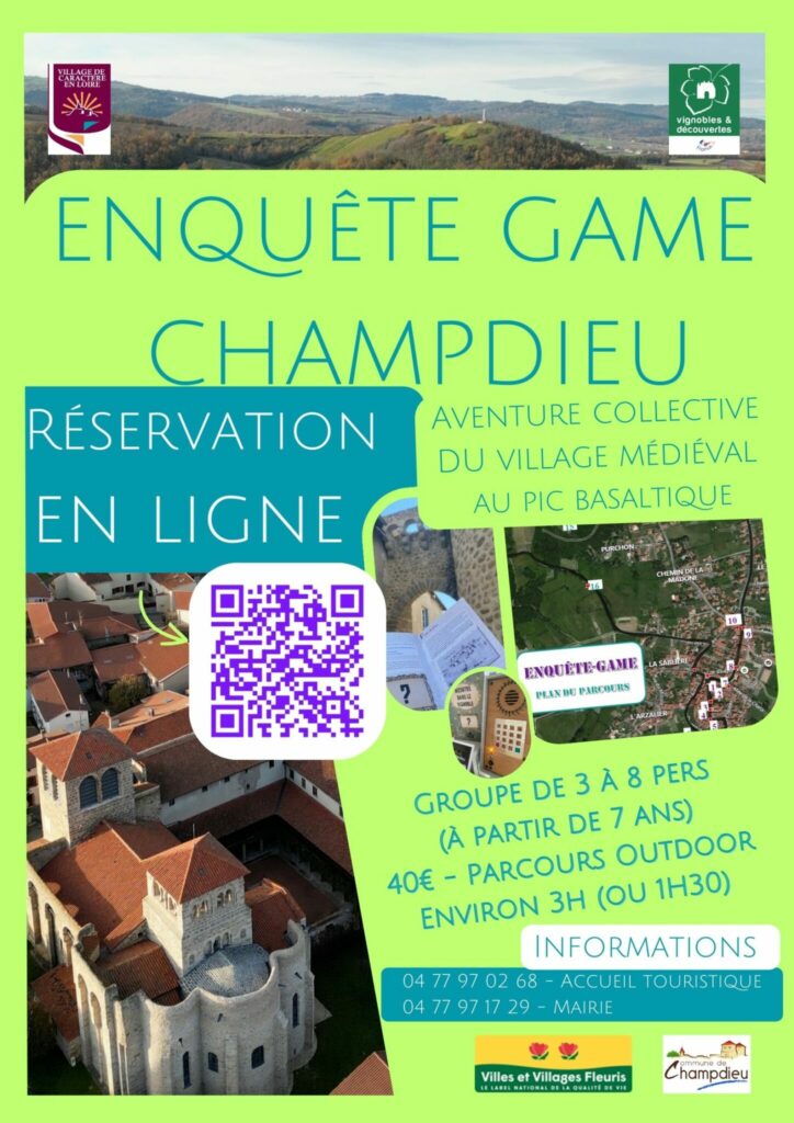 Enquête game à Champdieu 