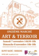 7-8 novembre 2026 : 11ème Marché ART et TERROIR+ auteurs de Champdieu (42)