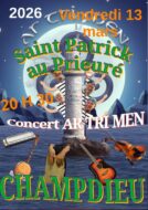 13/03 /2026 à 20h30 : Concert au prieuré