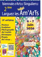 6/7 juin 2026 : Biennale d’Art(s) Singulier(s) de Champdieu - 2ème édition!